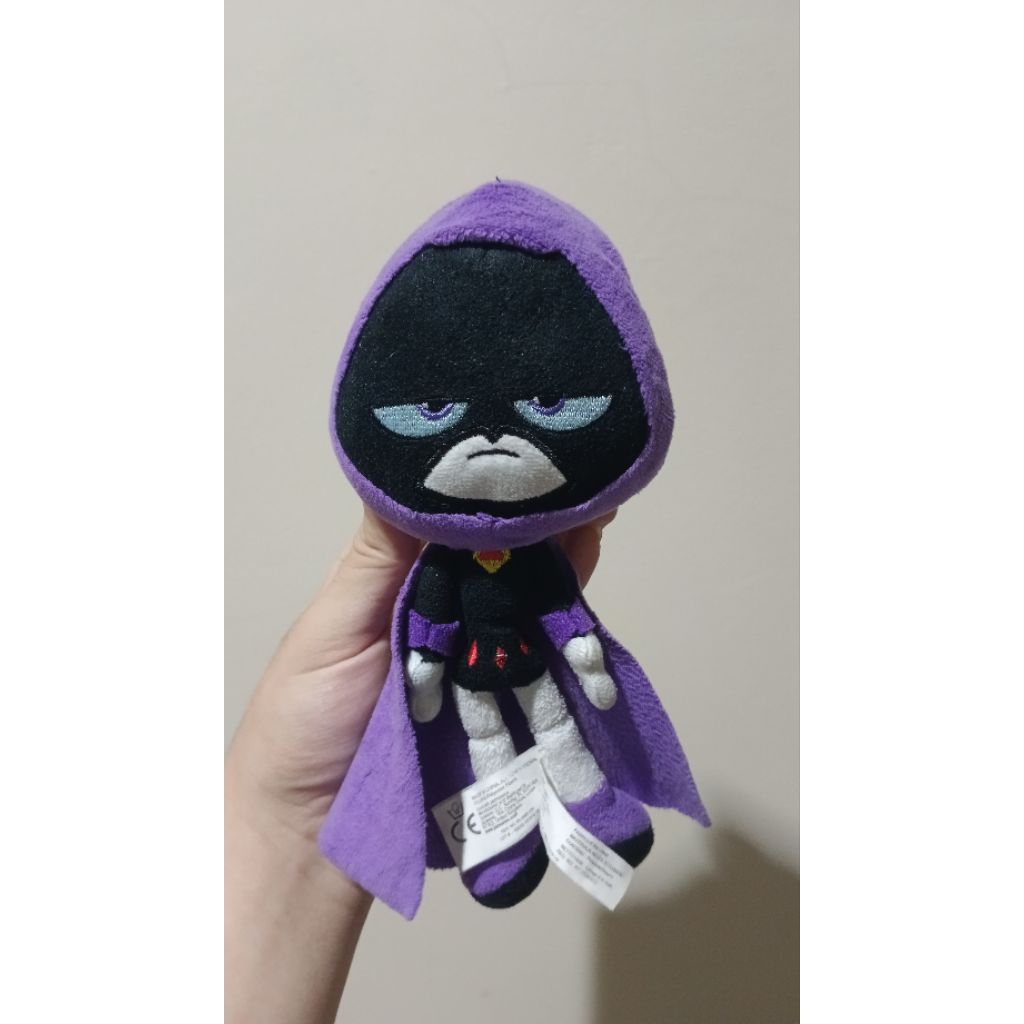 Boneka Teen Titans Go Raven Ori Official Plush Cartoon Network Dc cartoon