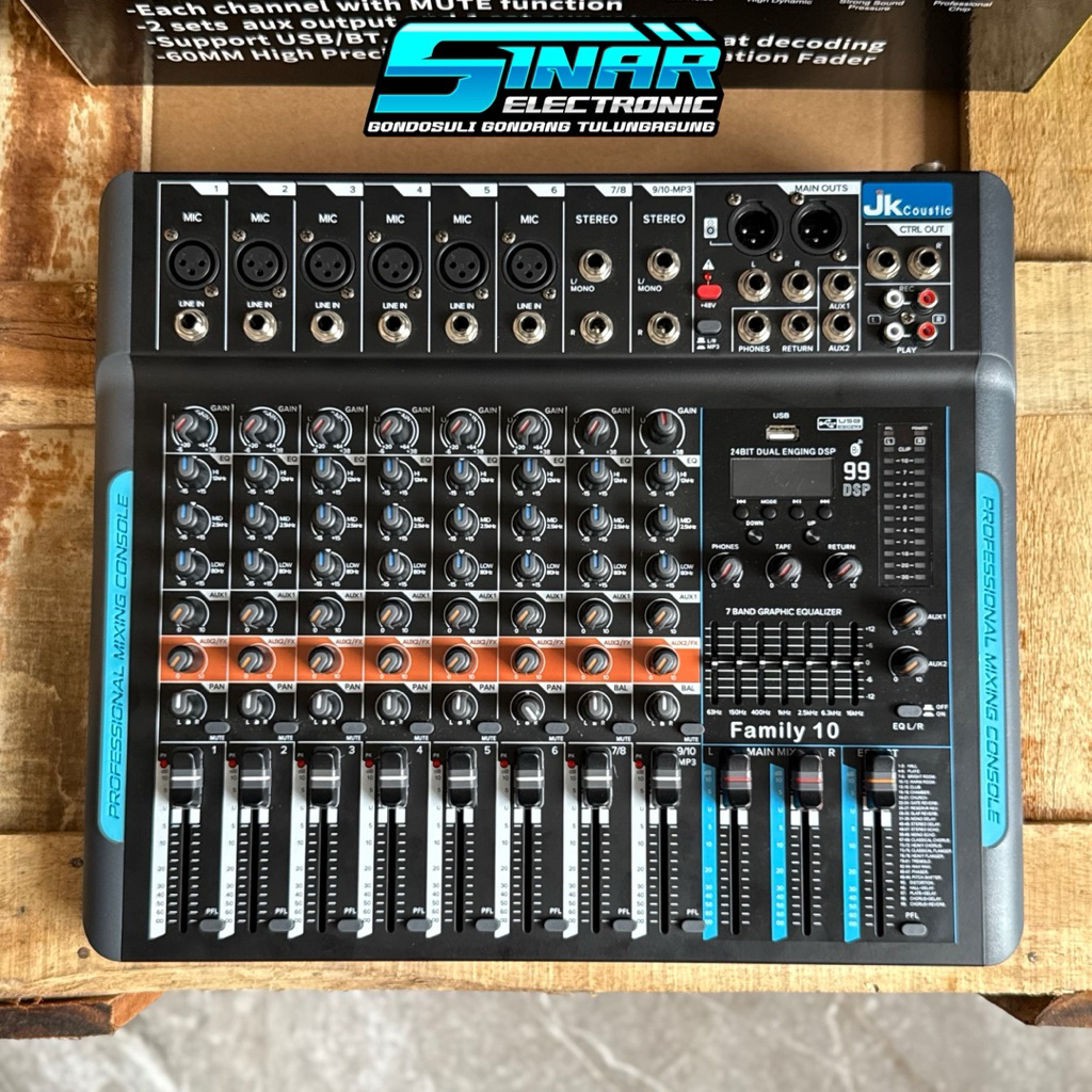 Mixer JK Coustic Family 10 Original