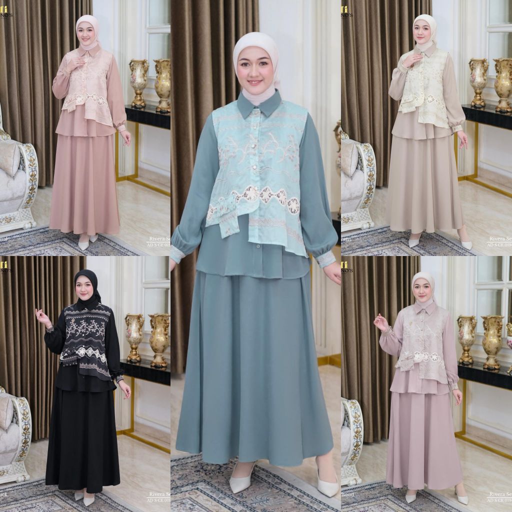 Rivera setelan oneset terbaru ORI By Ninos