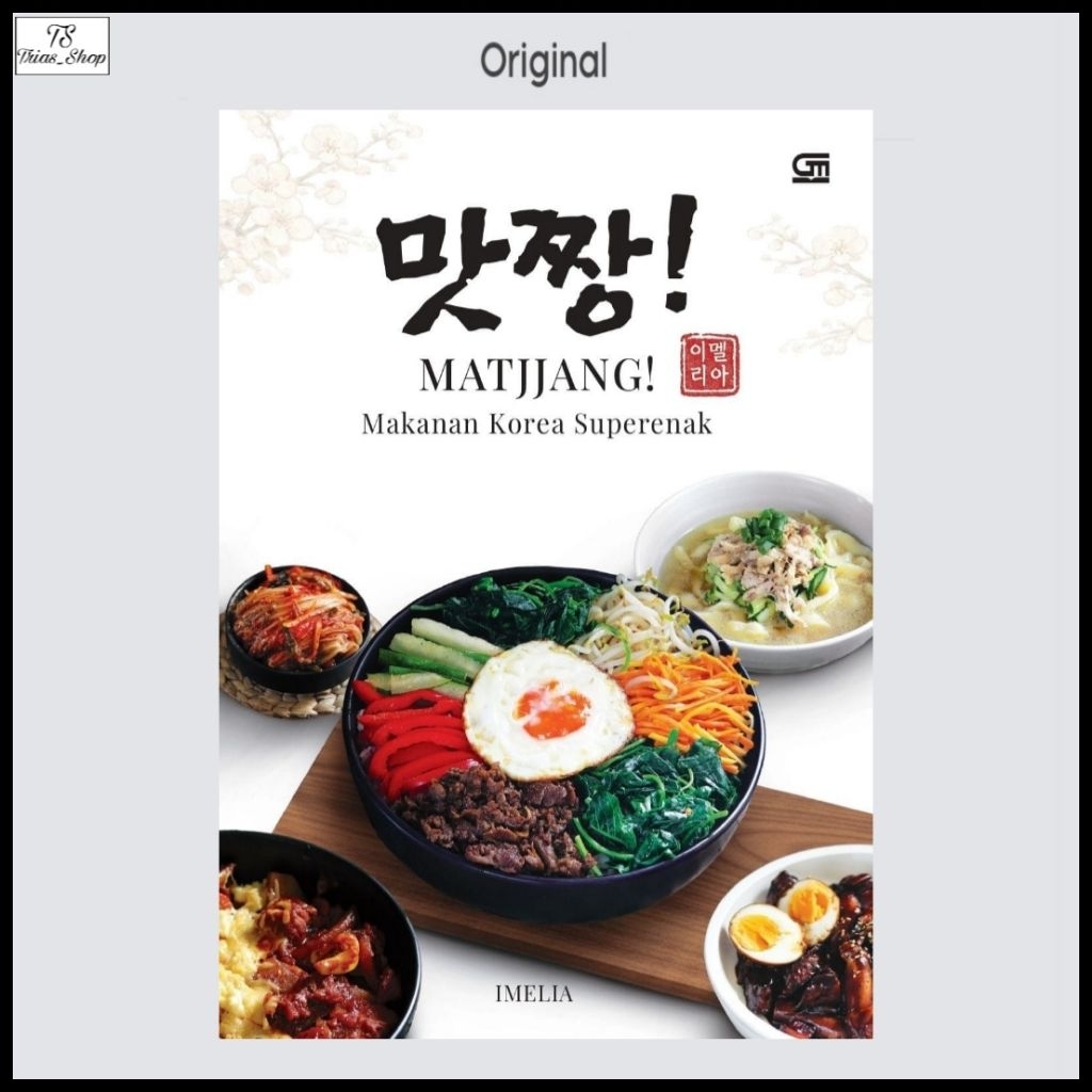 Buku Resep Masakan Matjjang Makanan Korea Superenak Imelia