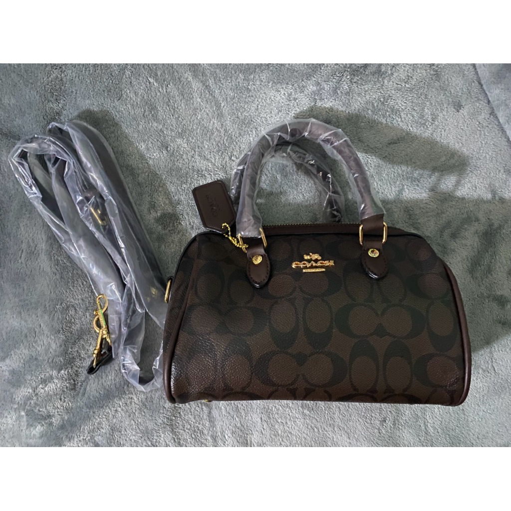 Preloved - C*ach Mini Rowan Walnut Black