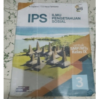 BUKU PENDIDIKAN IPS KELAS SMP / MTS KELAS IX