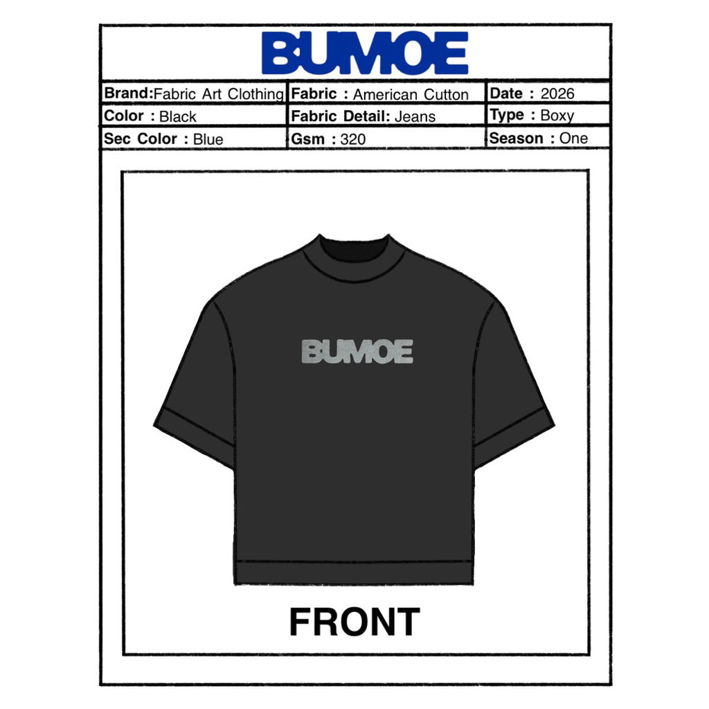 Oversized Boxy American Cotton 320 Gsm