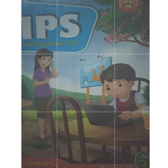 BUKU PELAJARAN IPS KTSP 2006 kelas 6