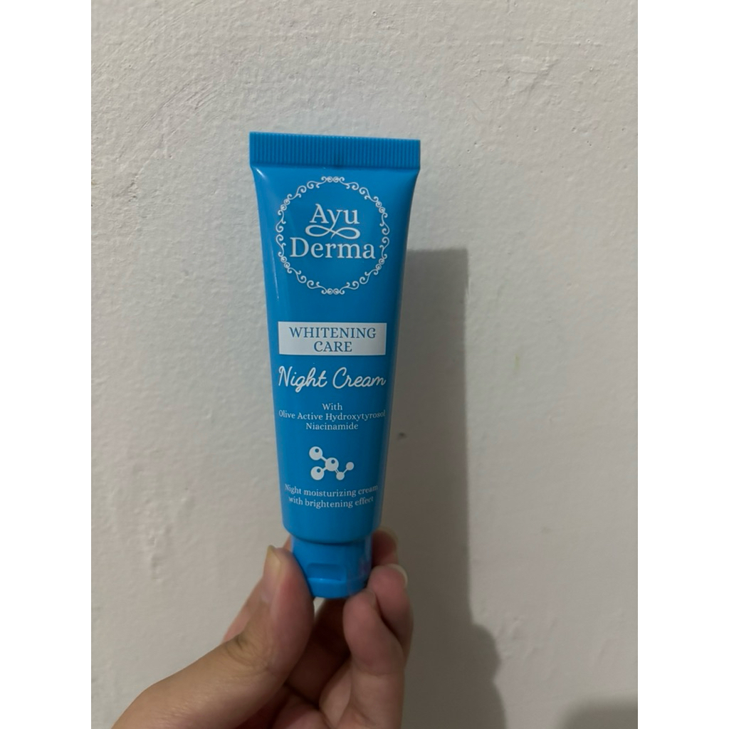 (jual cepat) Ayu Derma Whitening Care Night Cream