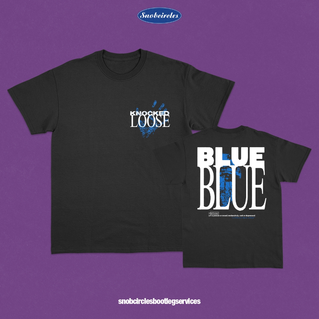 Kaos Band Hardcore KNOCKED LOOSE - A Different Shade of Blue