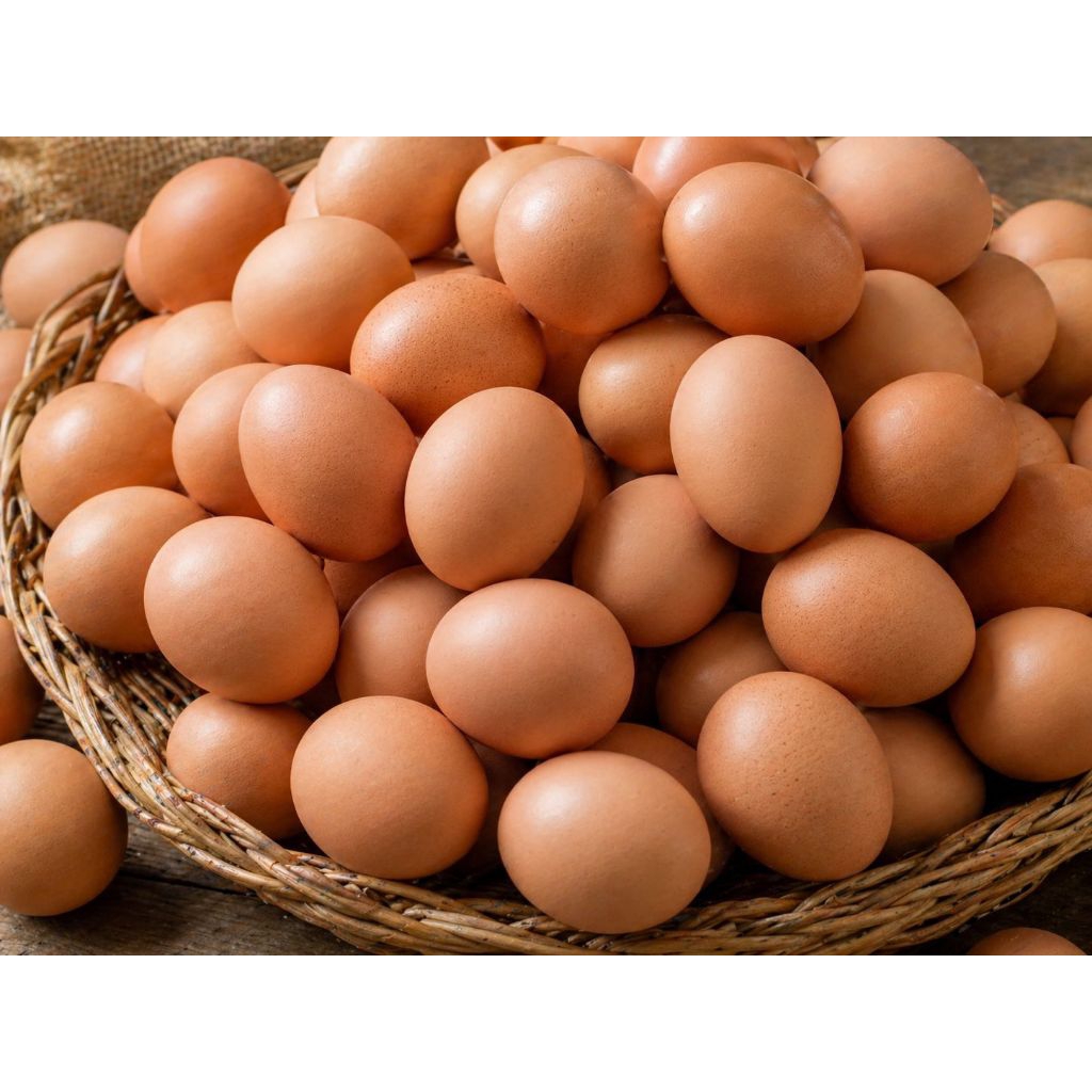 (Pakuniran Paiton Besuk)Telur ayam lehor 1kg pengiriman instan