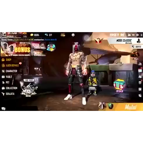 AKUN FF Sultan-Level Tinggi,Skin Langkap,ready akun ff murah-bagus ff full skin