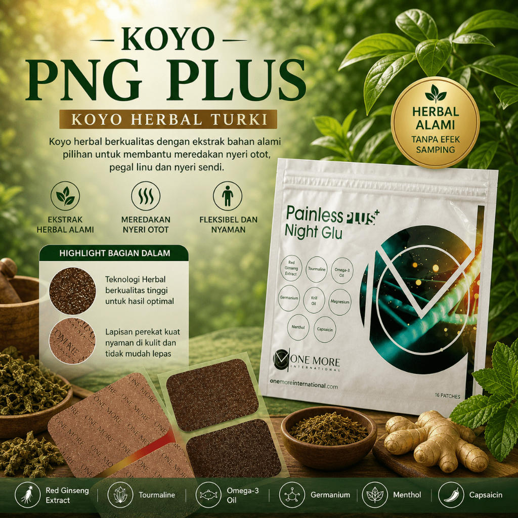 Koyo Turki PNG Plus New Eceran | Koyo Herbal Turki