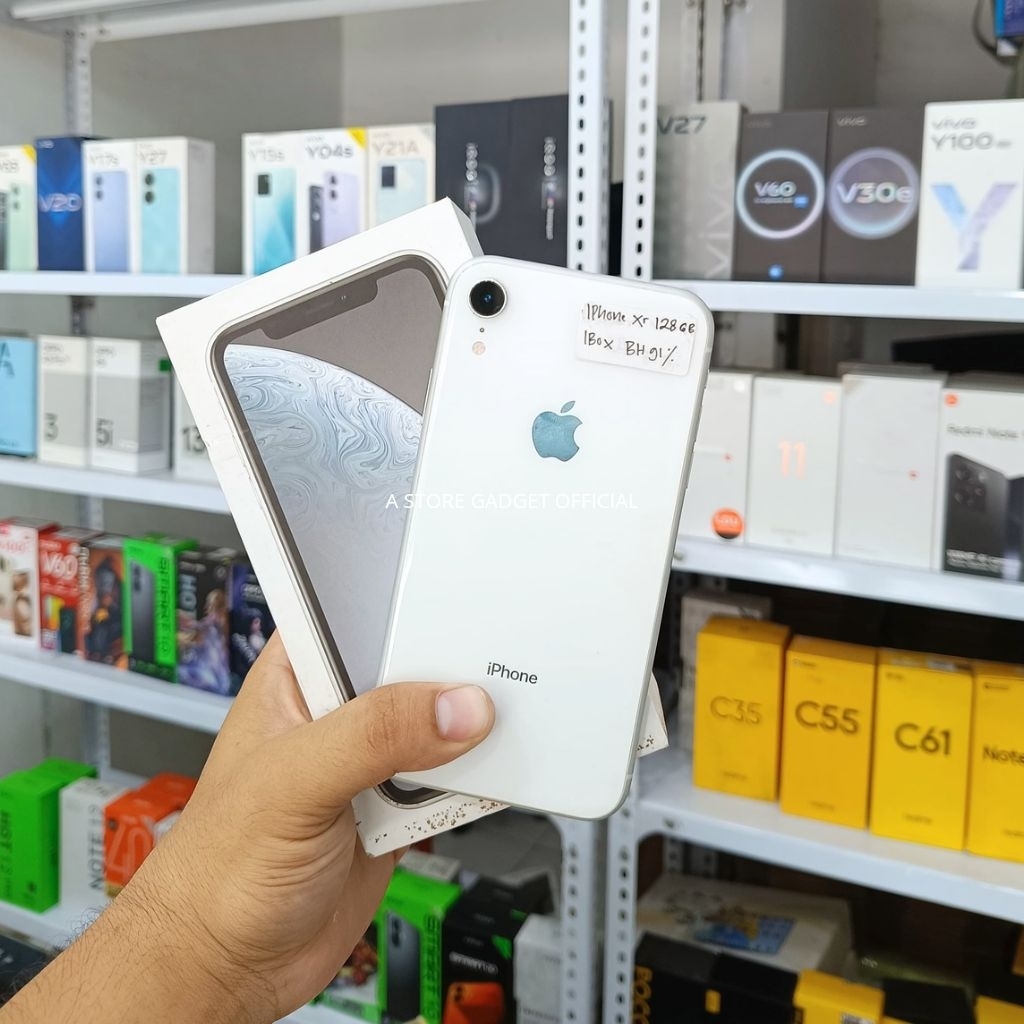 IP XR 128GB IBOX SECOND FULLSET ORIGINAL