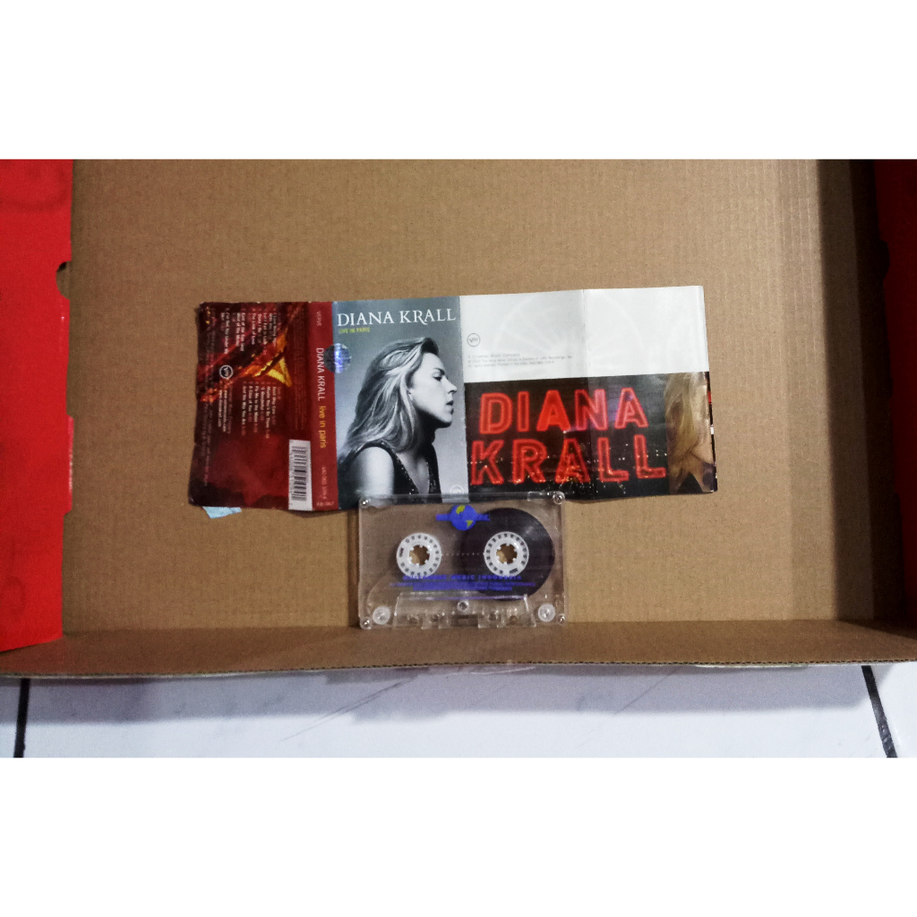 DIANA KRALL - LIVE IN PARIS - Kaset