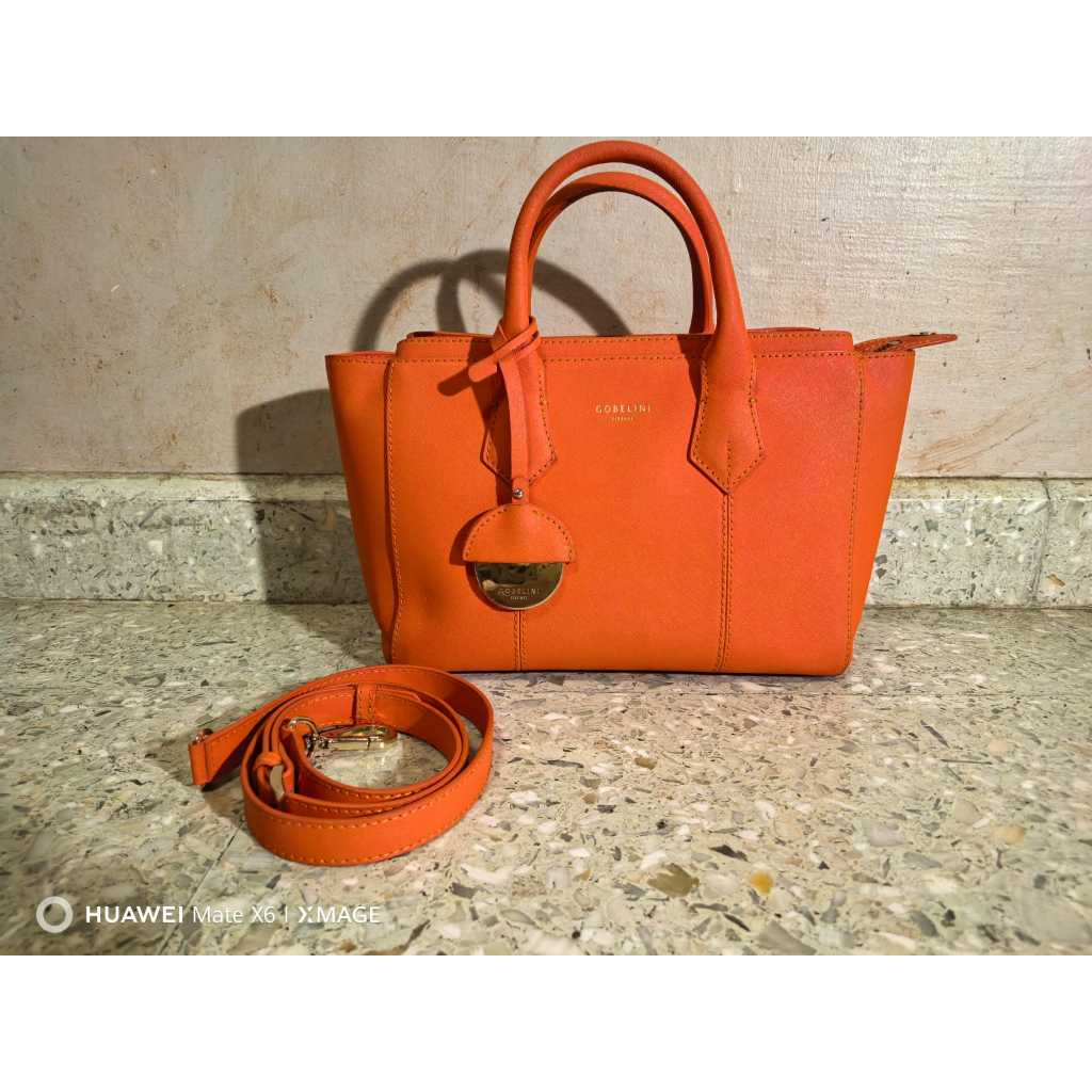 Gobelini leather bag