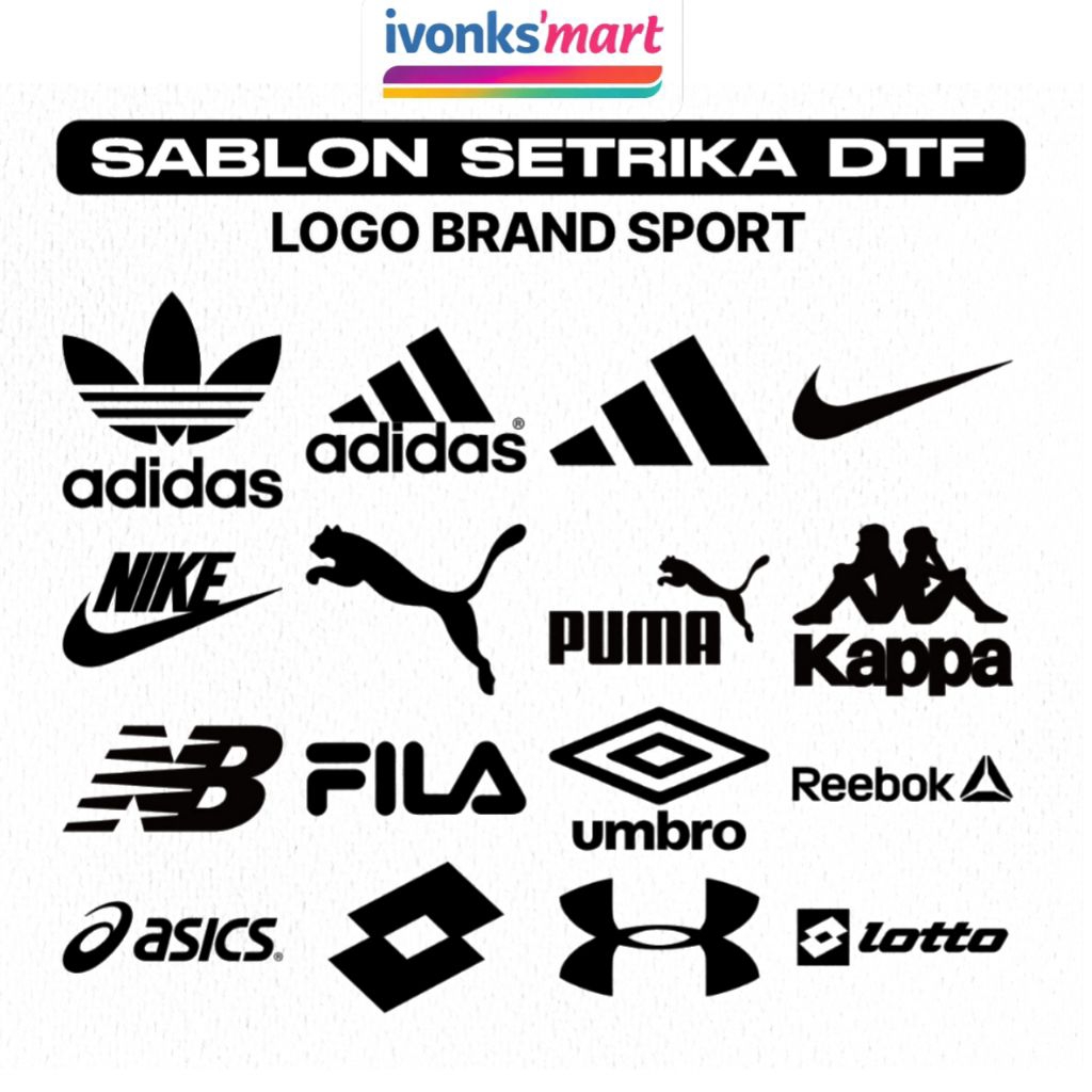 Logo Sport Logo Apparel Sport - Sablon Setrika DTF - Sablon Setrika - DTF Setrika