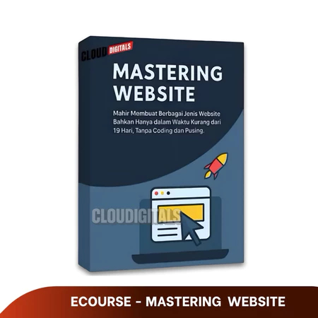 JAGO WEBSITE MASTERI: Mahir Membuat Website Apapun Tanpa Coding Tanpa Pusing - Materi Video