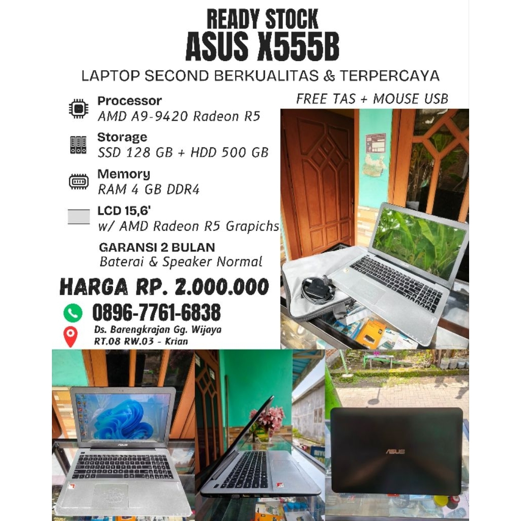 ASUS X555B