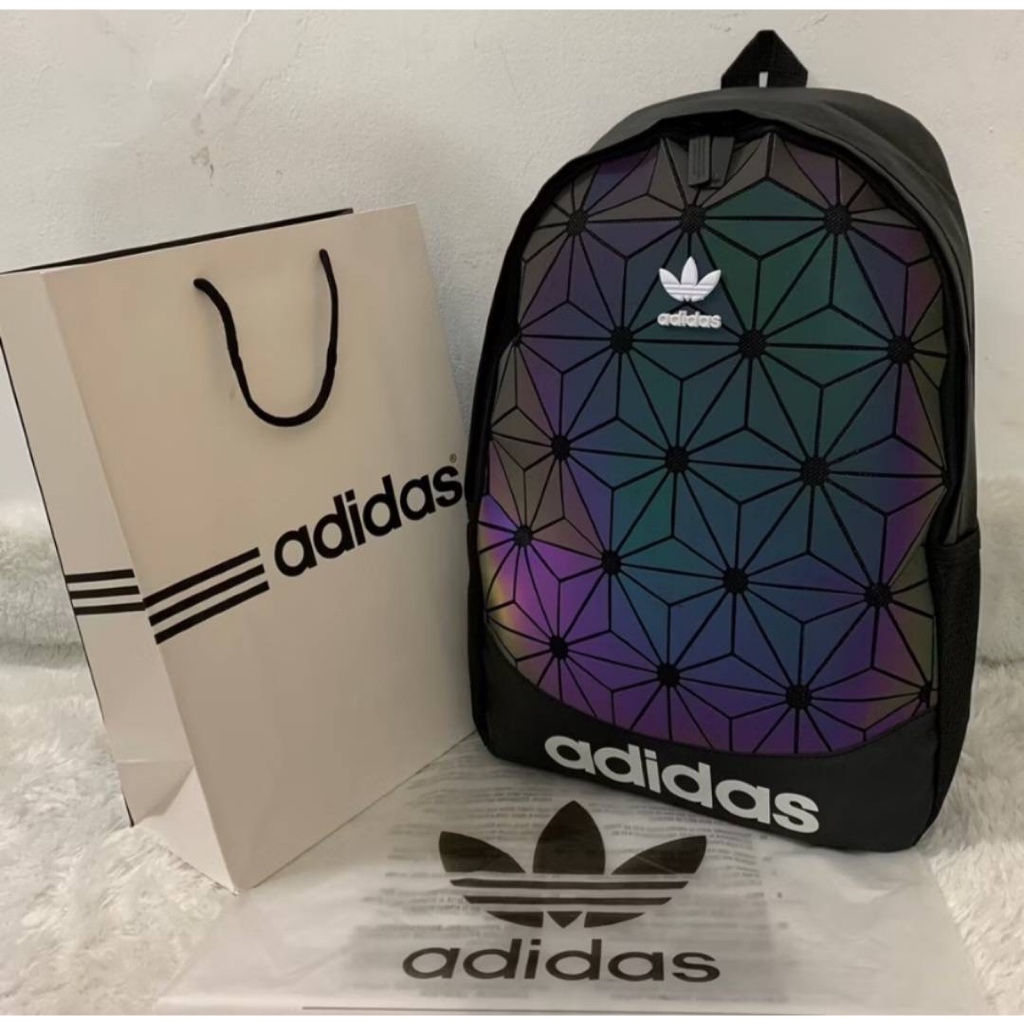 TAS RANSEL ADIDAS MINIFONT ORIGINAL REFLECTIVE BACKPACK / TAS BACKPACK MINIFONT ORIGINAL REFLECTIVE 