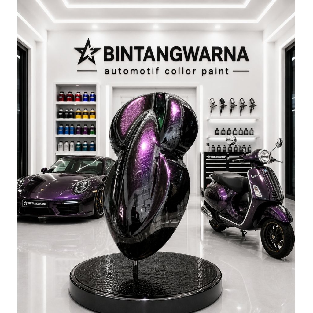 cat warna new hitam lembayung purple cat black lembayung purple cat hitam lembayung ungu cat hitam l