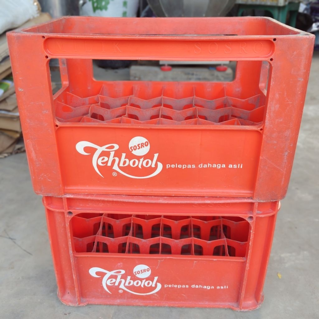 krat Teh Botol Sosro Bekas