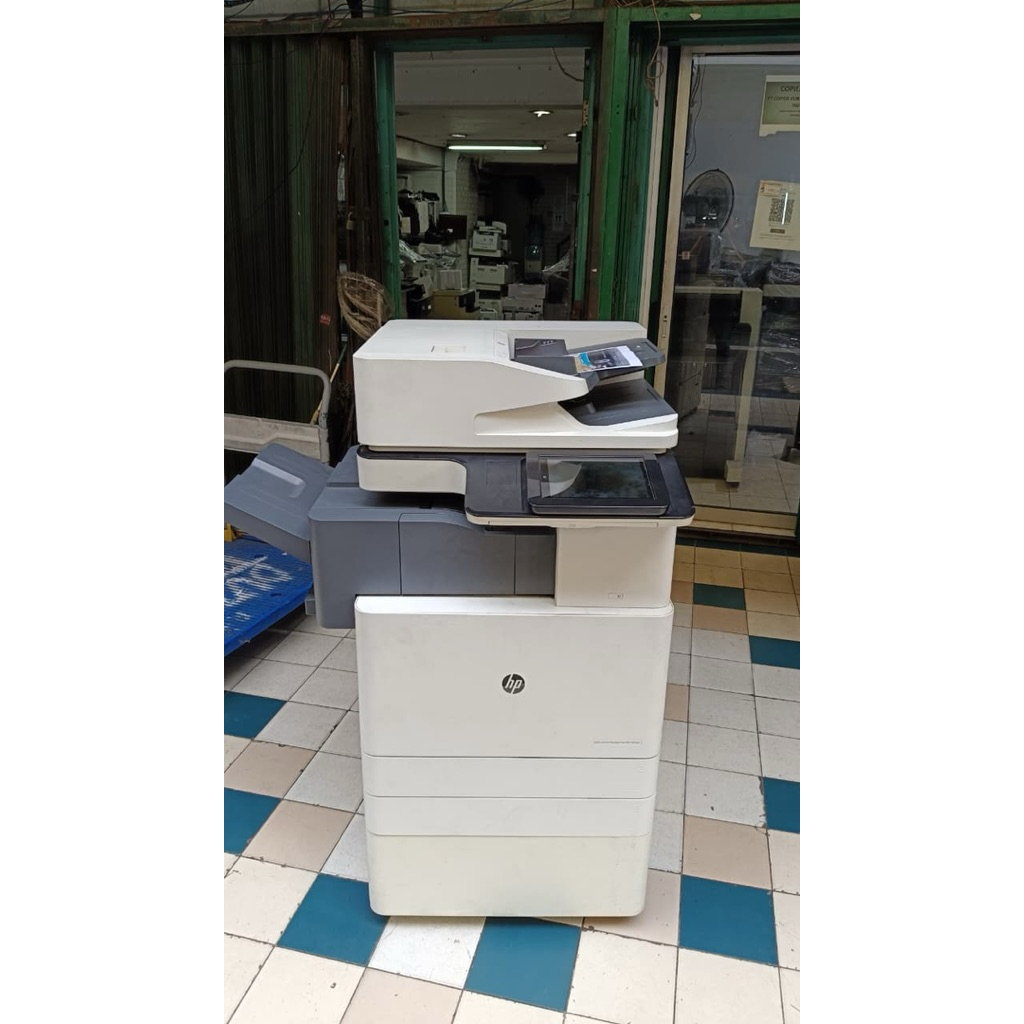 Printer HP Laserjet Managed Color MFP E87640 Bekas bisa fotocopy A3