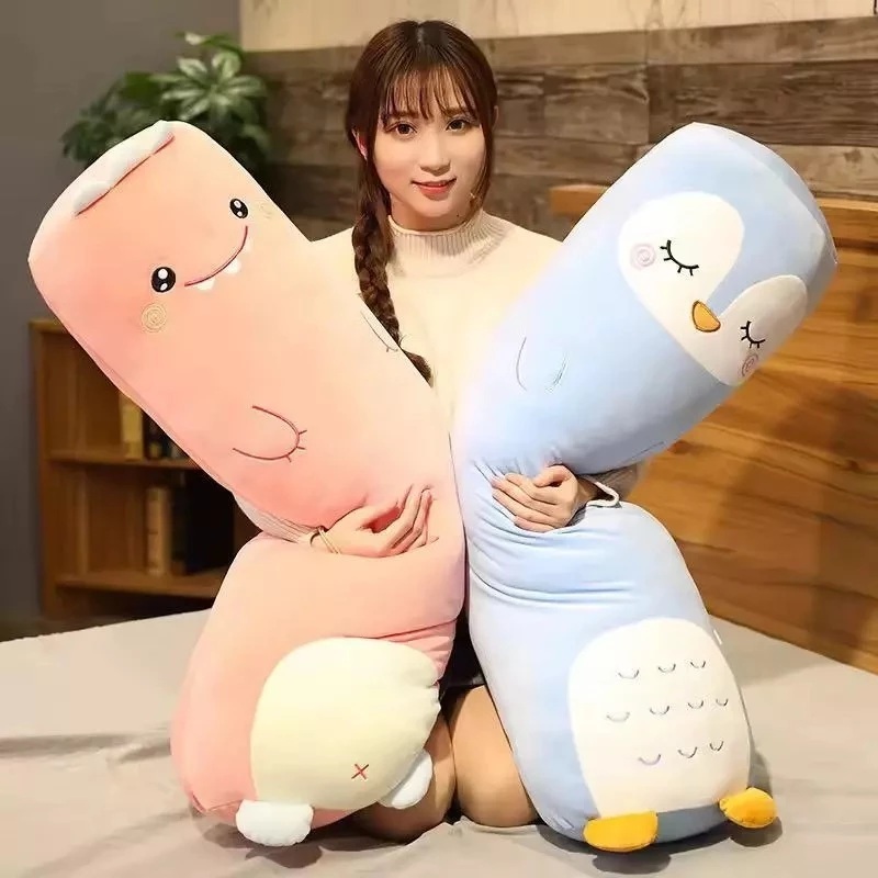 Boneka Bantal Guling Lucu Lembut Nyaman Jumbo- bantal guling super jumbo karakter hewan