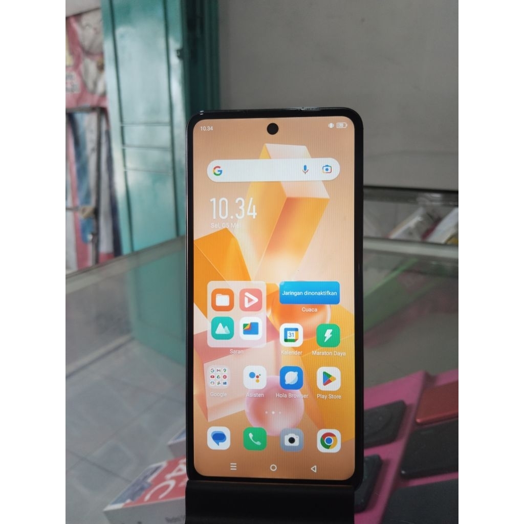 HP SECOND MURAH BERGARANSI INFINIX HOT 40I RAM 8+5/256 BATANGAN LCD ORIGINAL