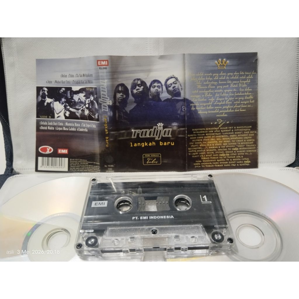 kaset pita RADJA langkah baru