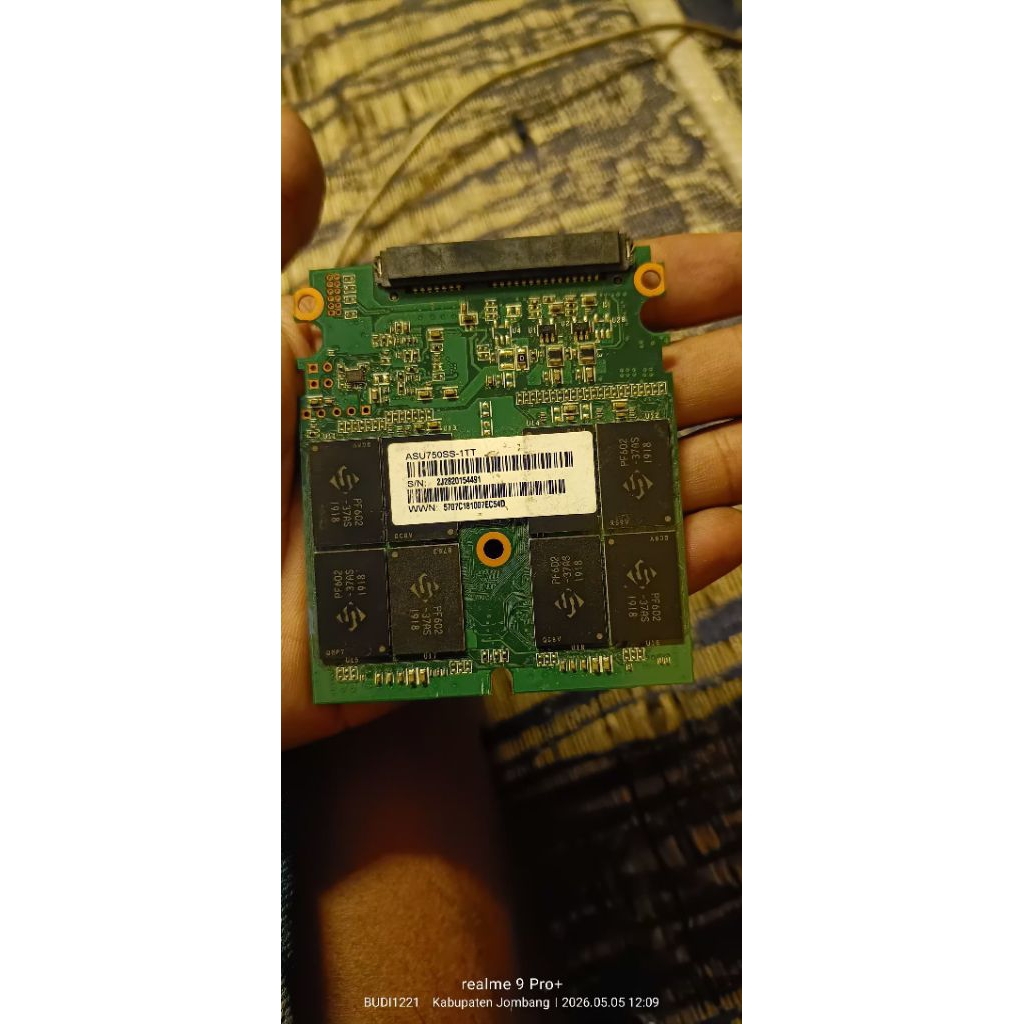 ssd adata su750 1tb.. kesehatan -+ 20% perform masih normal stabil..