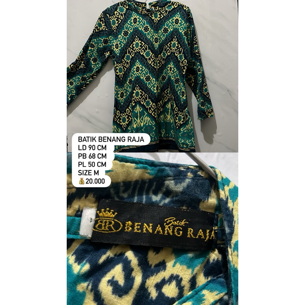 Batik benang Raja Hijau