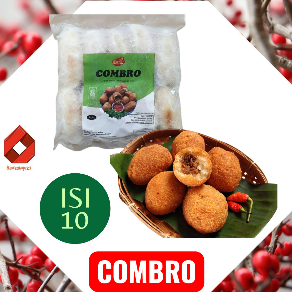 Combro oncom isi 10 - Halal Frozen Cemilan Beku