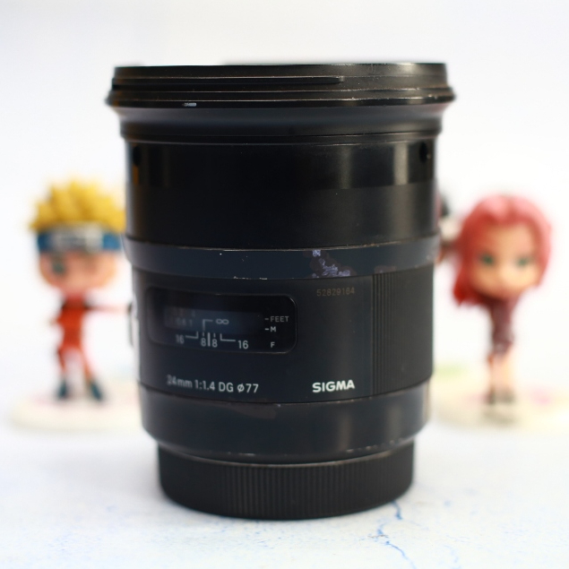 Lensa SIGMA ART 24mm F1.4 DG For CANON Kamera DSLR