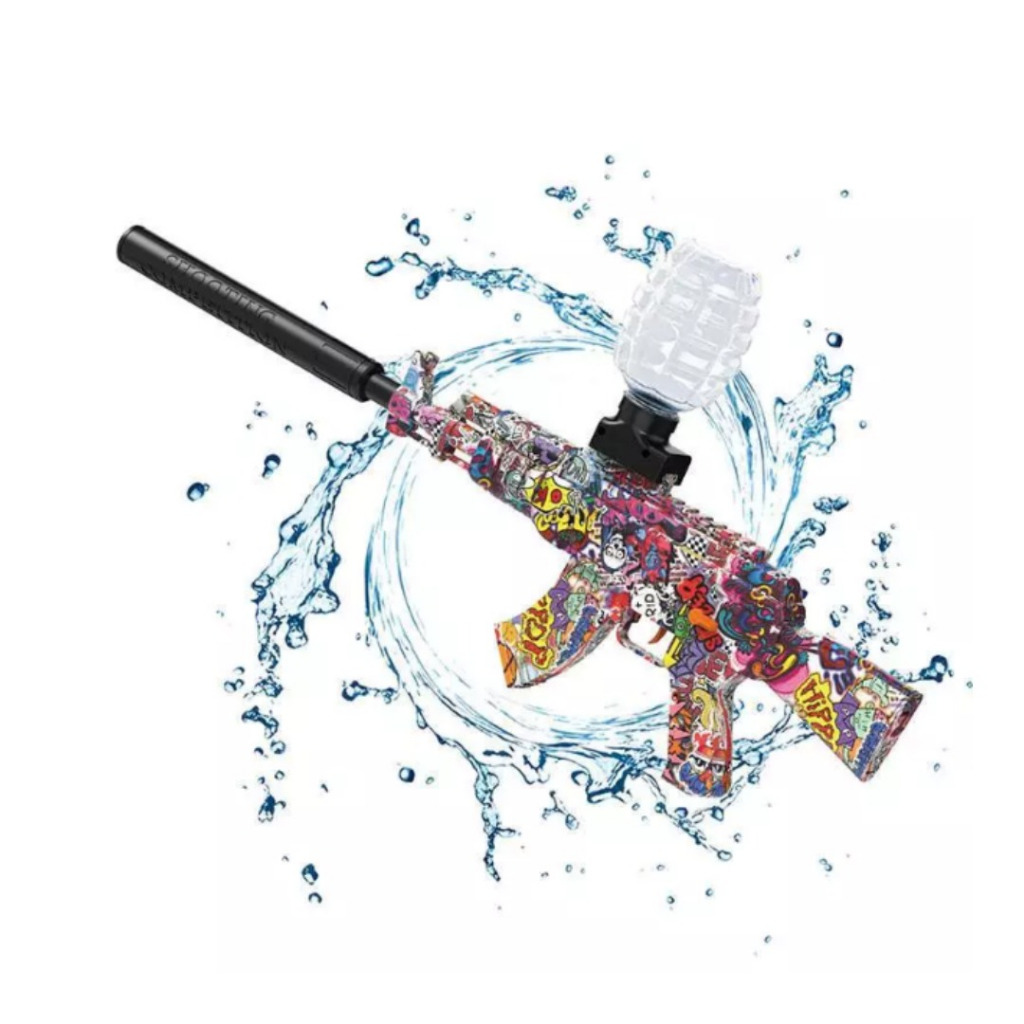 Laris - Mainan Anak AK47 Water Blaster Gun Shooter Mainan Tembakan Air Gel
