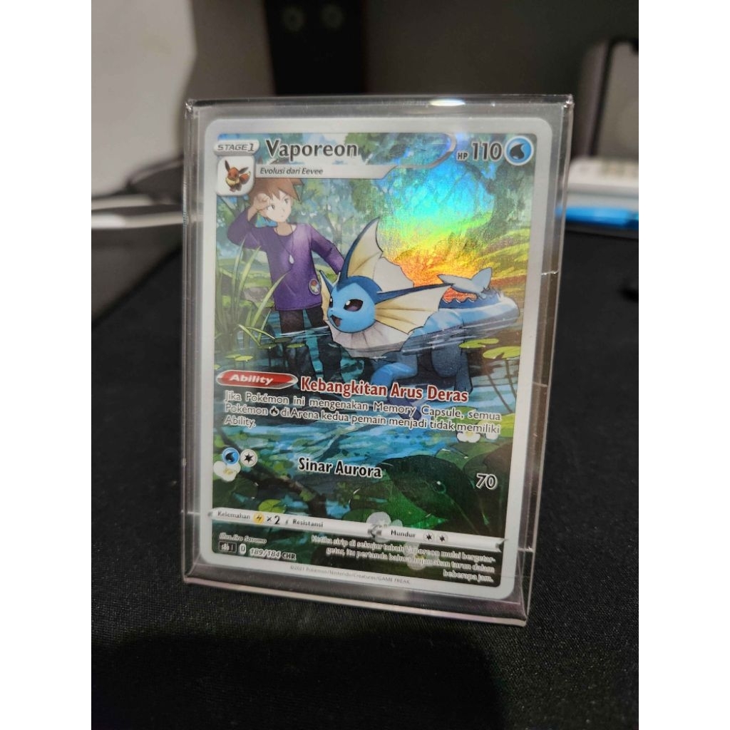 Vaporeon CHR - Pokemon TCG Indonesia