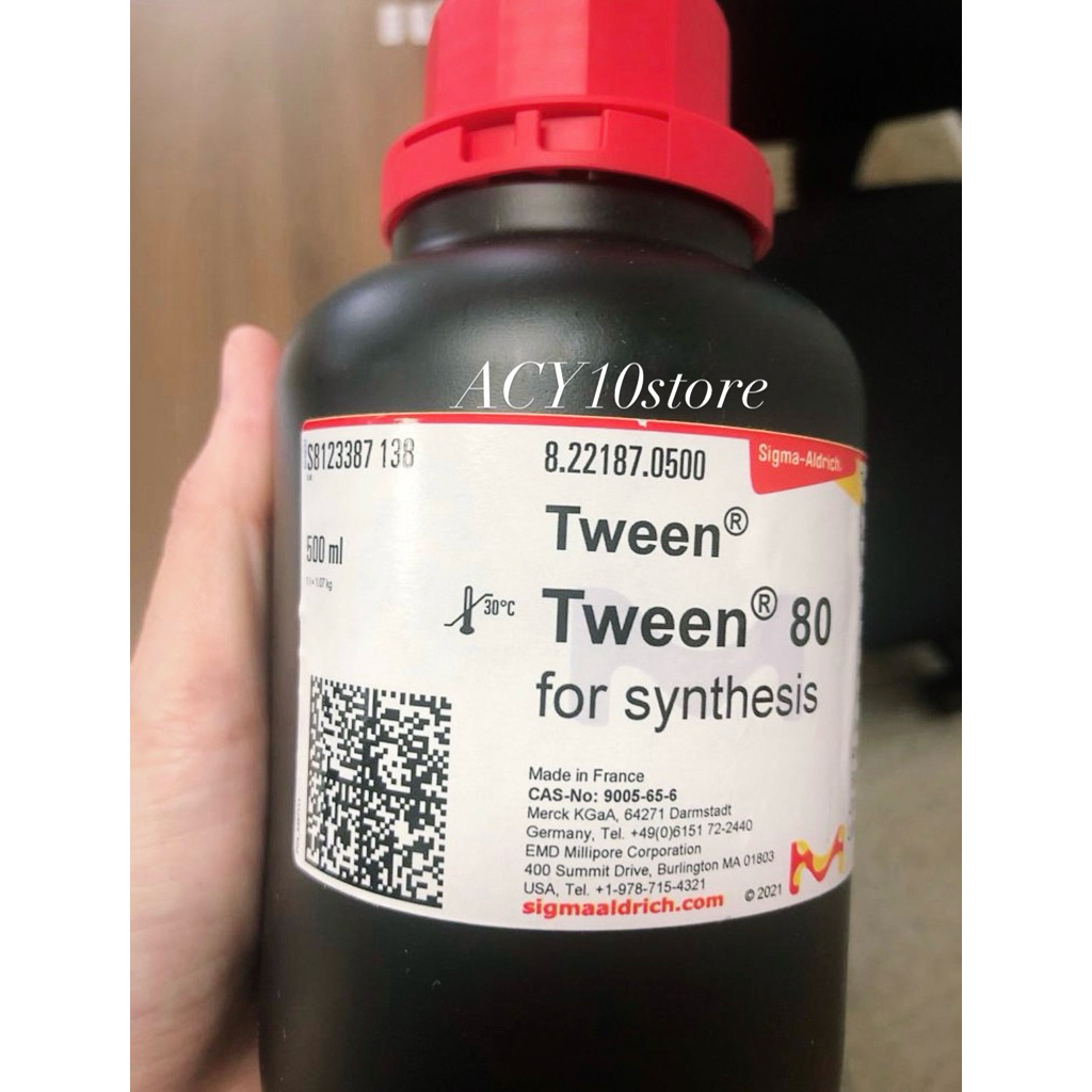 MERCK 8.22187.0500 Tween 80, 500ml