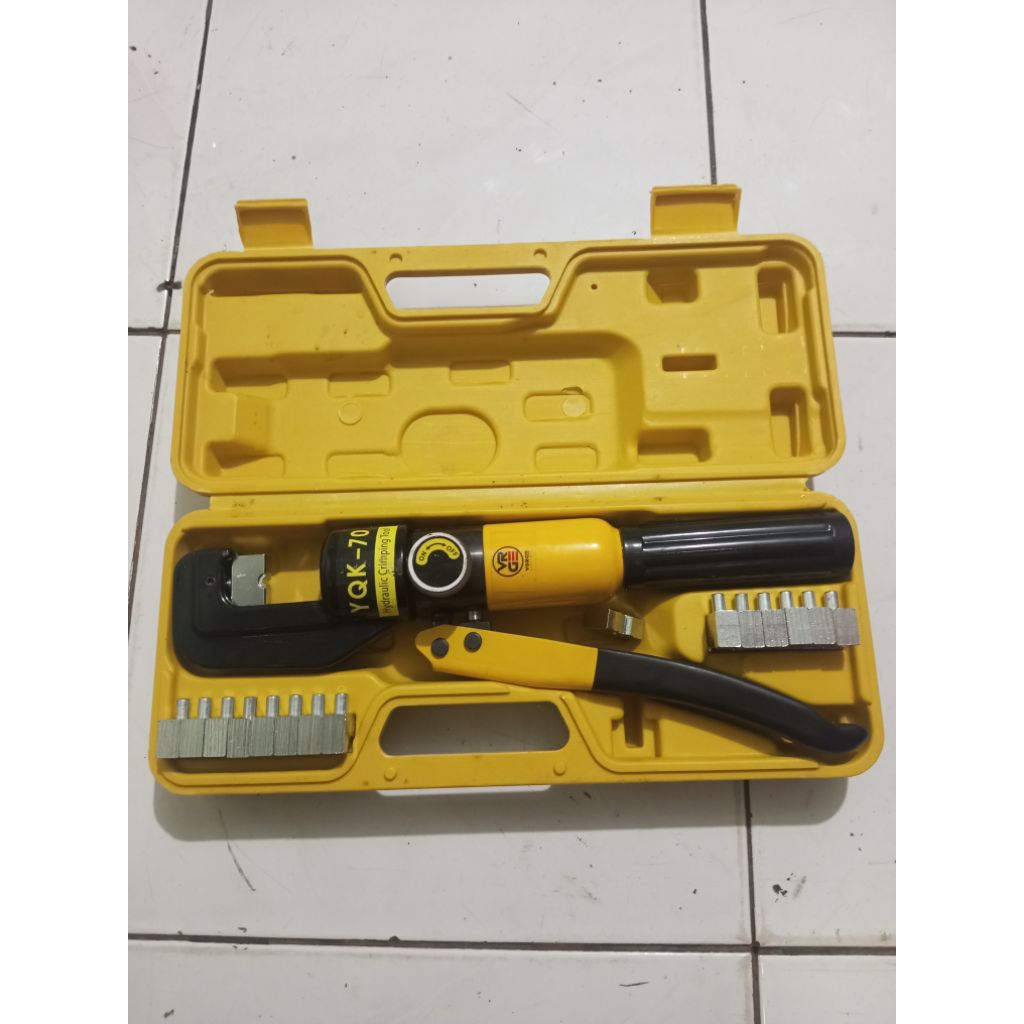 Tang Crimping Hidrolik Taishan YQK-70 – Tang Press Skun Kabel 70mm