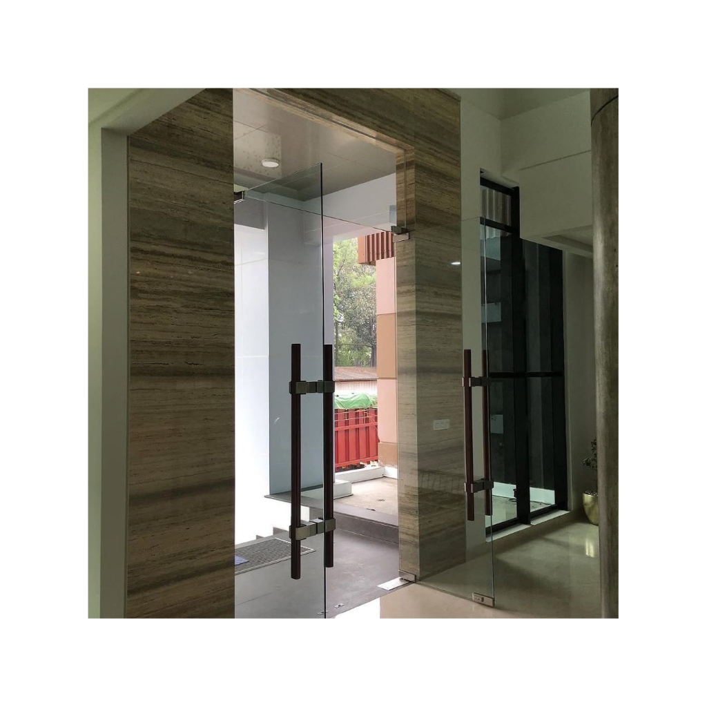 Custom Pintu Fitting Kaca Frameless Tempered Minimalis | Free Ongkir & Survey | Harga Mulai 2.700.00