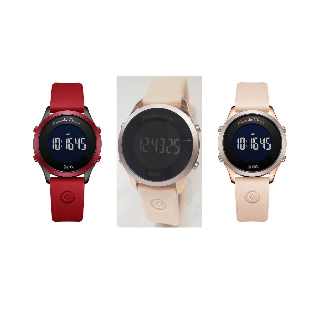 Alexandre Christie Digi 9363LHR Jam Tangan Wanita