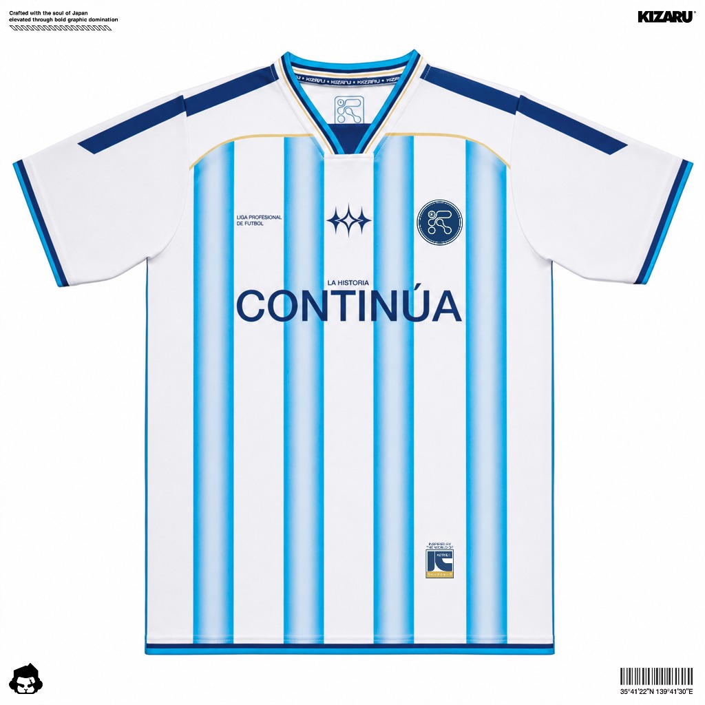 Jersey Streetwear Bahan Dryfit - Kaos Olahraga Bernuansa Biru Langit Putih