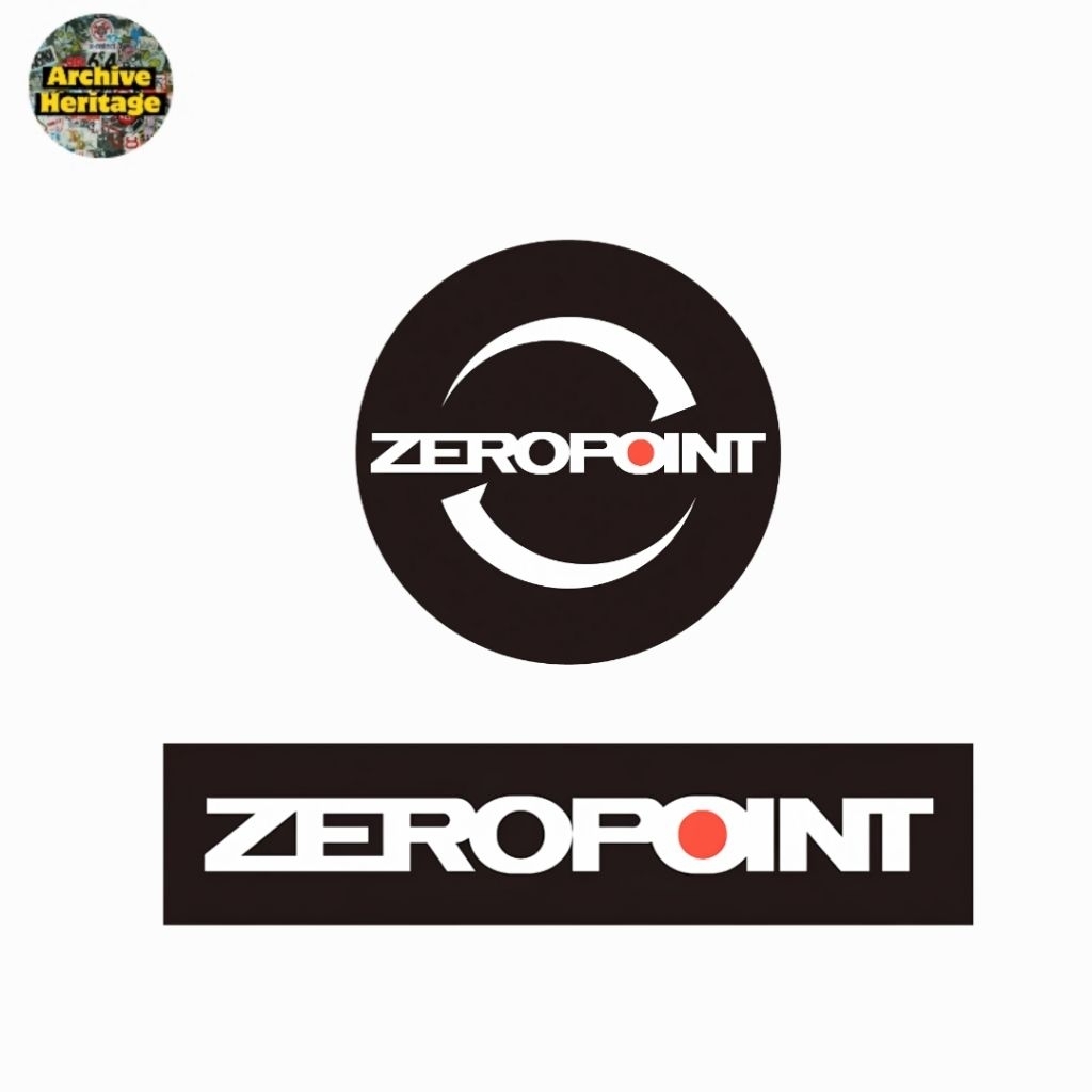 sticker Montbell zero point japanese technical gear stiker