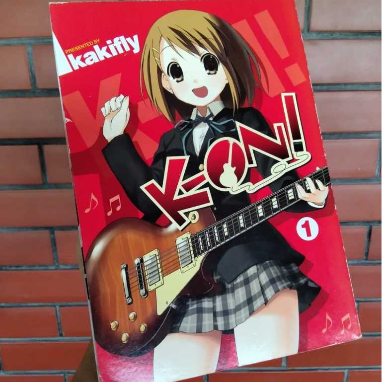 Rare Kakifly K-On Vol 1 Buku Komik Bahasa Inggris Preloved