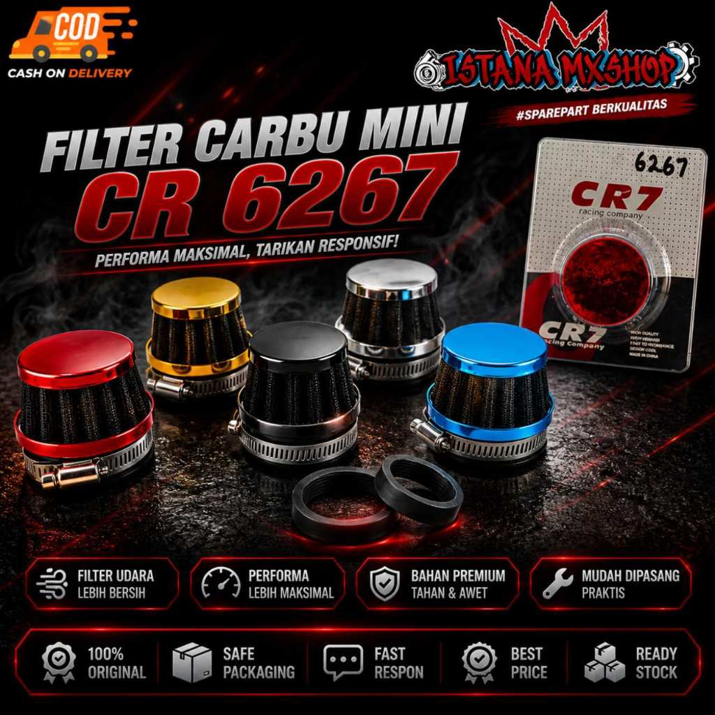 Saringan Udara Karbu Filter Carbu Mini CR 6267