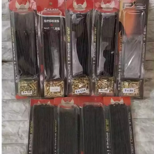 Jari jari Hitam Ring 14  17  18 Harga Satuan Satu Linkaran velg