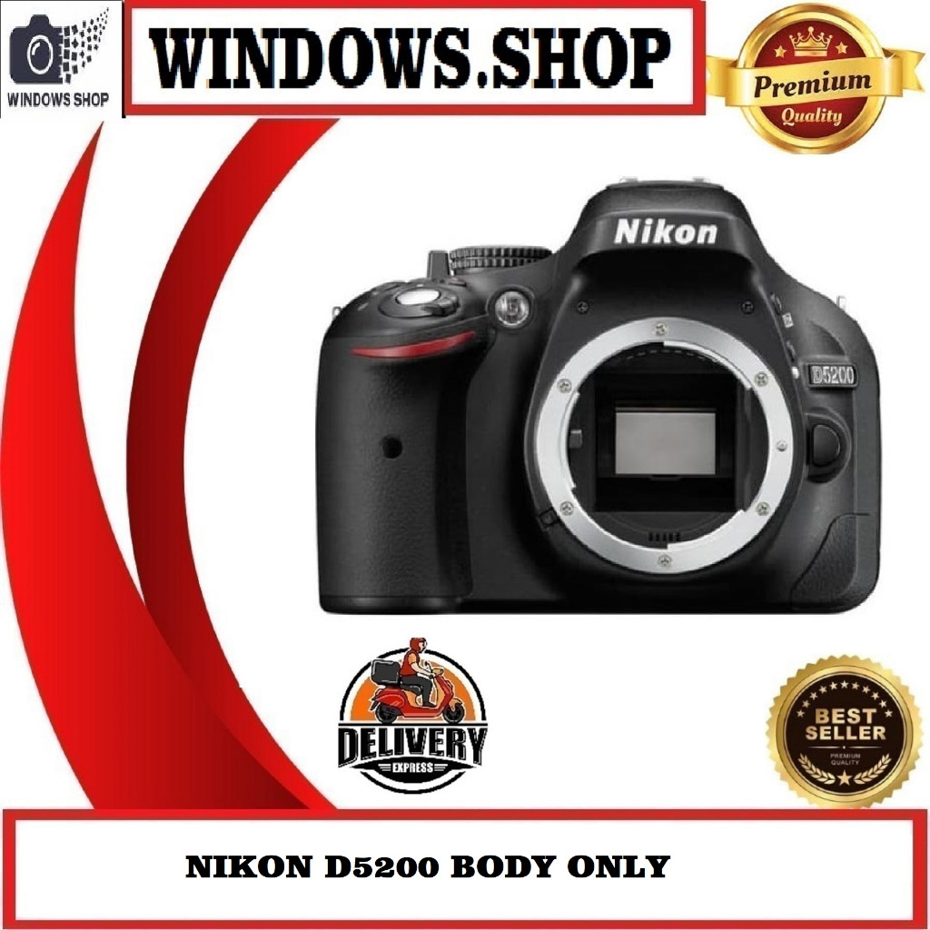 KAMERA NIKON D5200 BODY ONLY