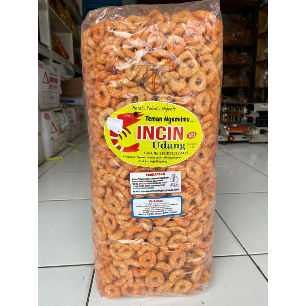Lanting Cincin Udang Pedas Gurih Renyah / Lanting Cincin Udang Pedas