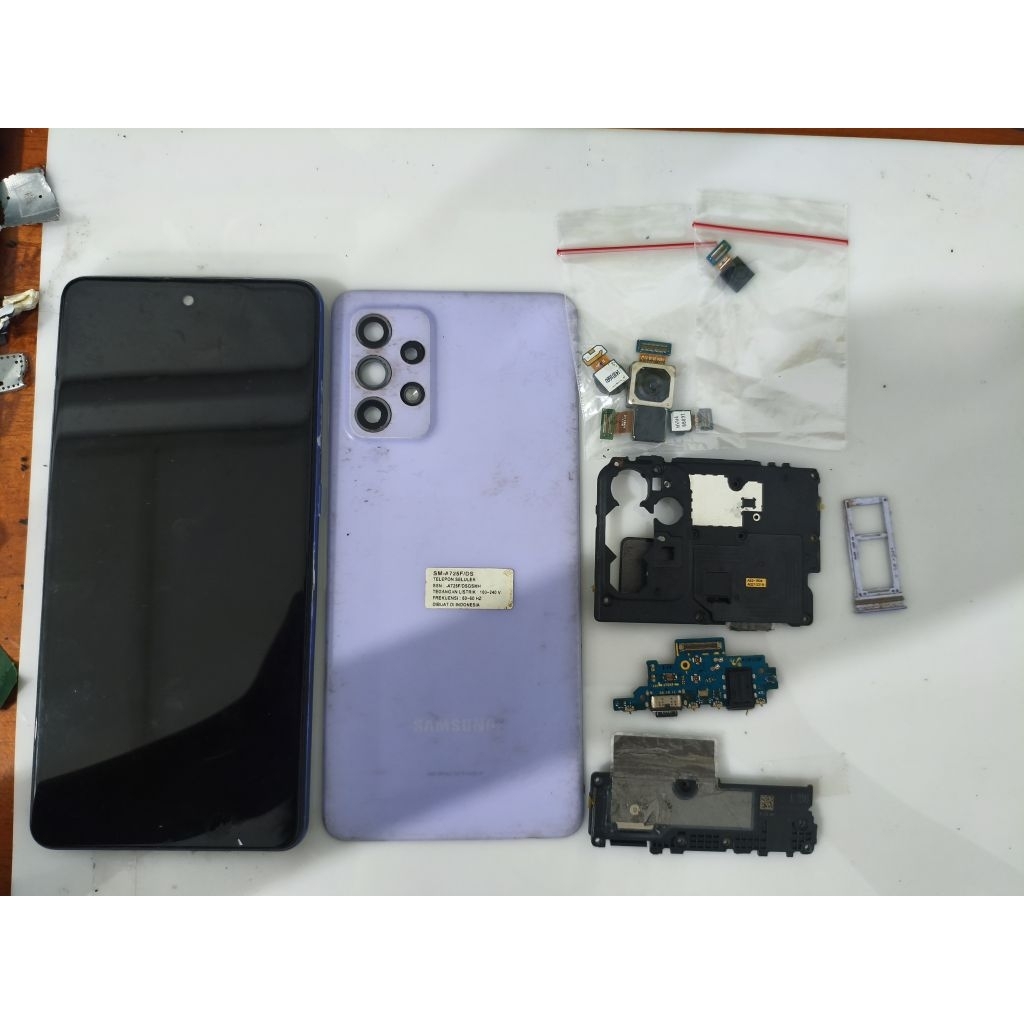 KAMERA D/B SAMSUNG A72 ORIGINAL COPOTAN