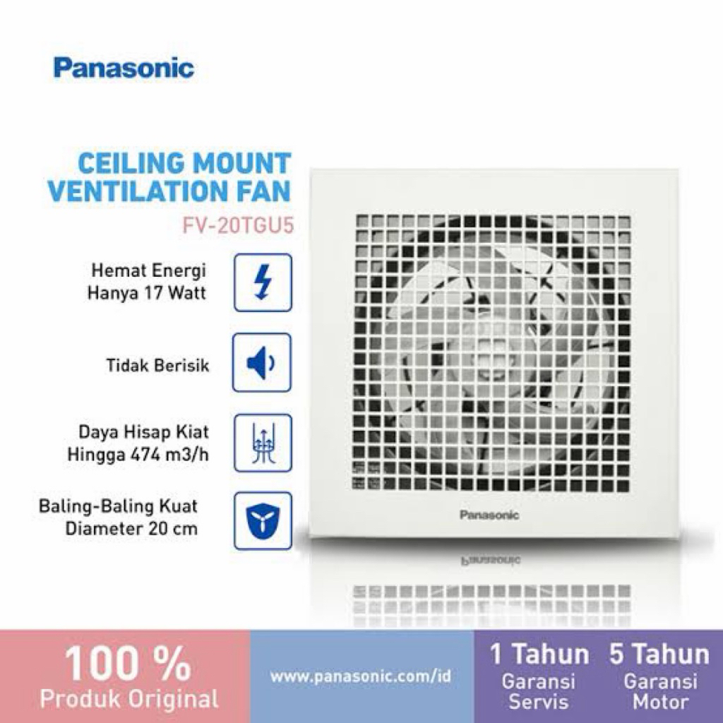 Exhaust Fan Panasonic 20TGU 8 inch