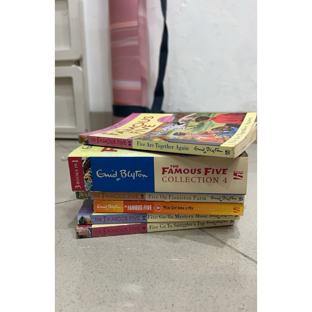 BUNDLE BUKU ENID BLYTON FAMOUS FIVE