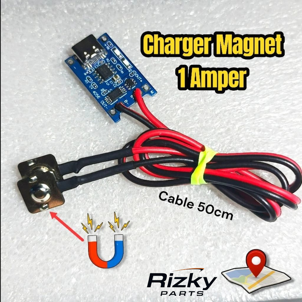 Modul Charger Baterai Magnet | Charger TP4056 TYPE C