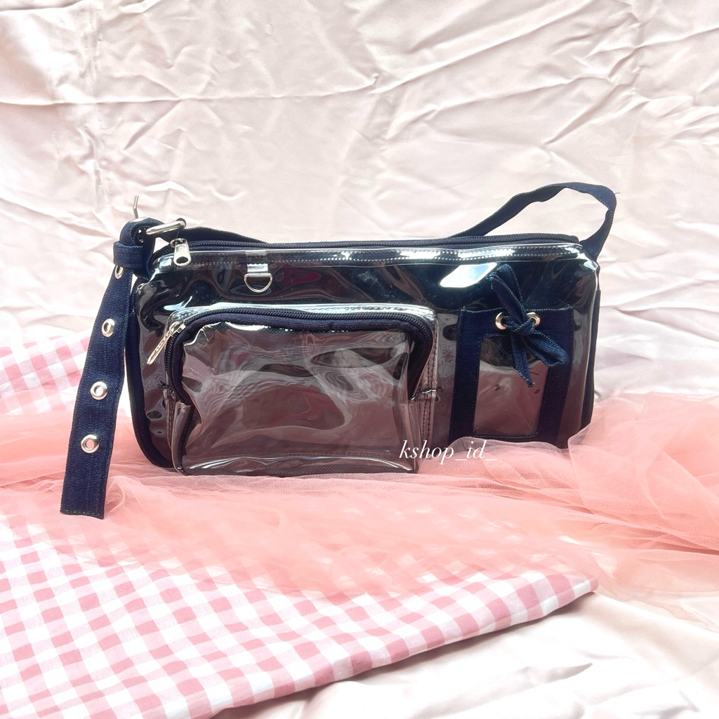 Vreve Bag PVC Mika transparant Bag TAS KONSER
