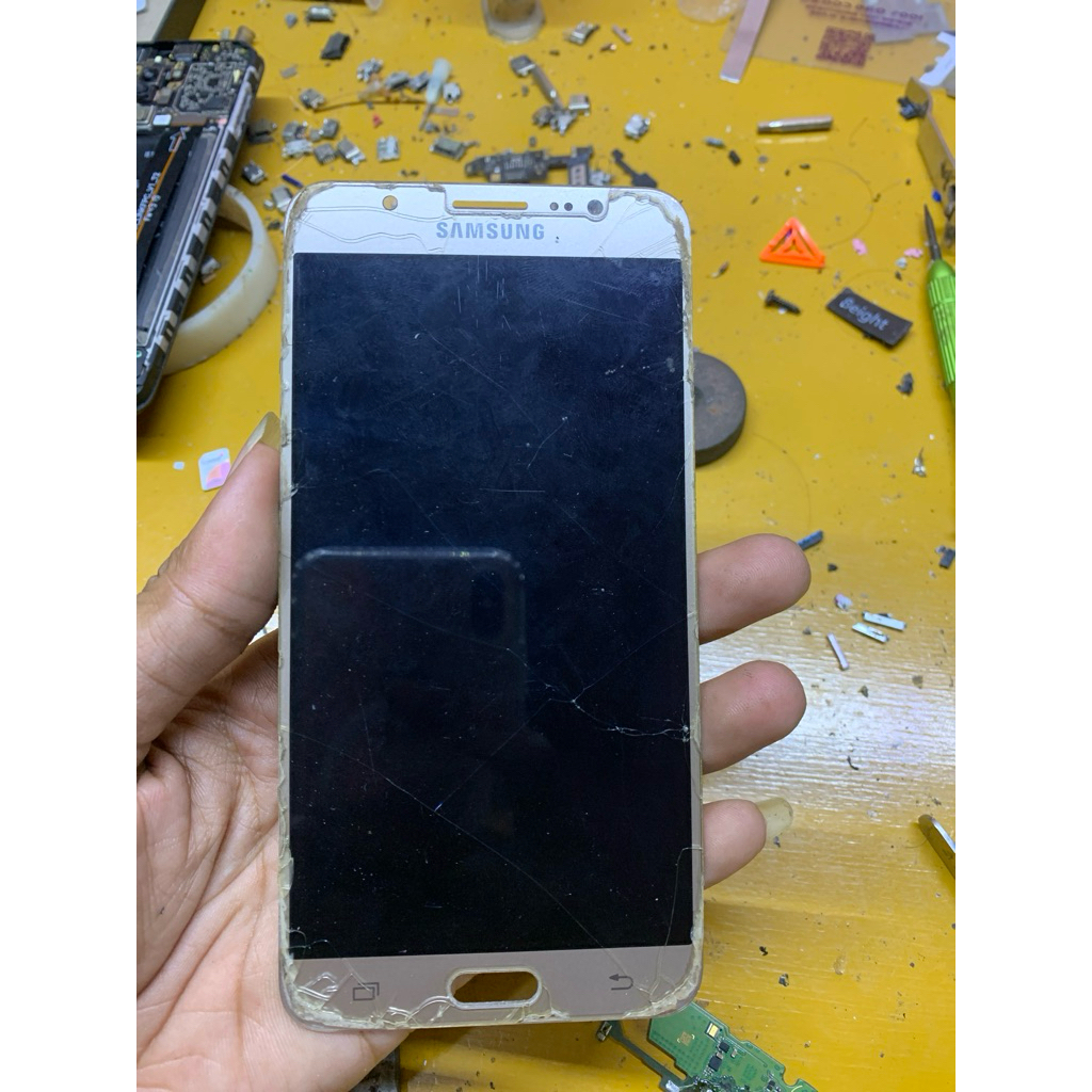 LCD SAMSUNG A710 ORI COPOTAN