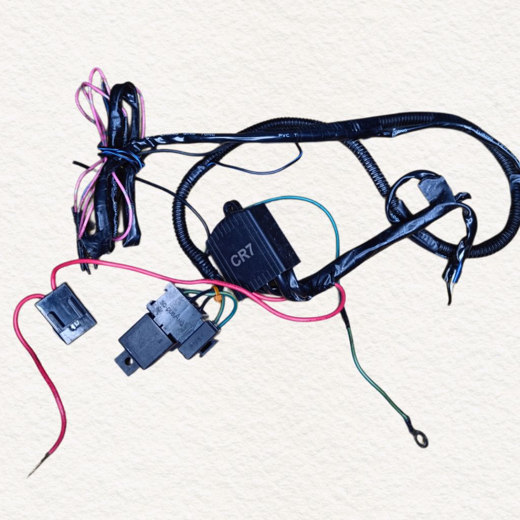 Kabel Set Relay Projie Biled/Projector Mobil (Copotan) Fungsi Normal